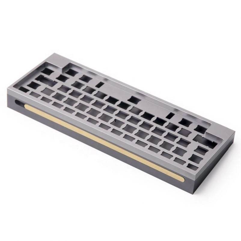 Custom CNC precision milling aluminum keyboard rapid prototype