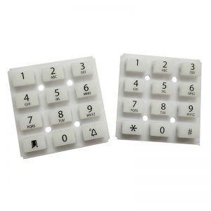 Customized Number Silicone Keypad Smart Mold Tech