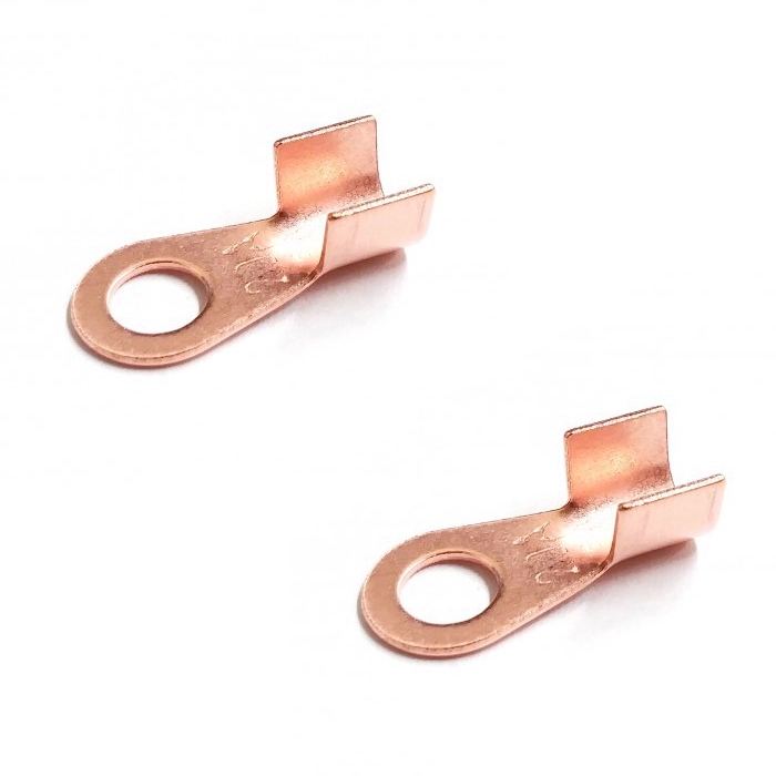 shuangxin Industry small copper stamping part ring terminal copper for electronics metal stamping