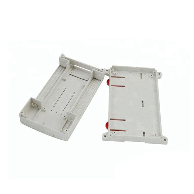 abs electronic plastic parts by injection molding shell texture finished