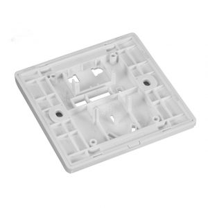 injection molding white ABS wall mount sockets