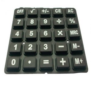 silicone rubber molding for keypad