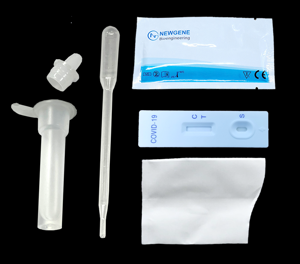 COVID-19 test kit plastic test tube