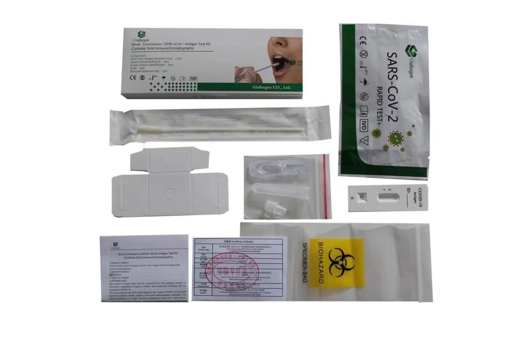 SARS-CoV-2 test kit plastic double-purpose test tube