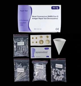 COVID-19 test kit plastic medical test tube